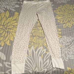 Old Navy Plaid Navy & Green Waffle Knit Jogger Sleep Pants Size Medium